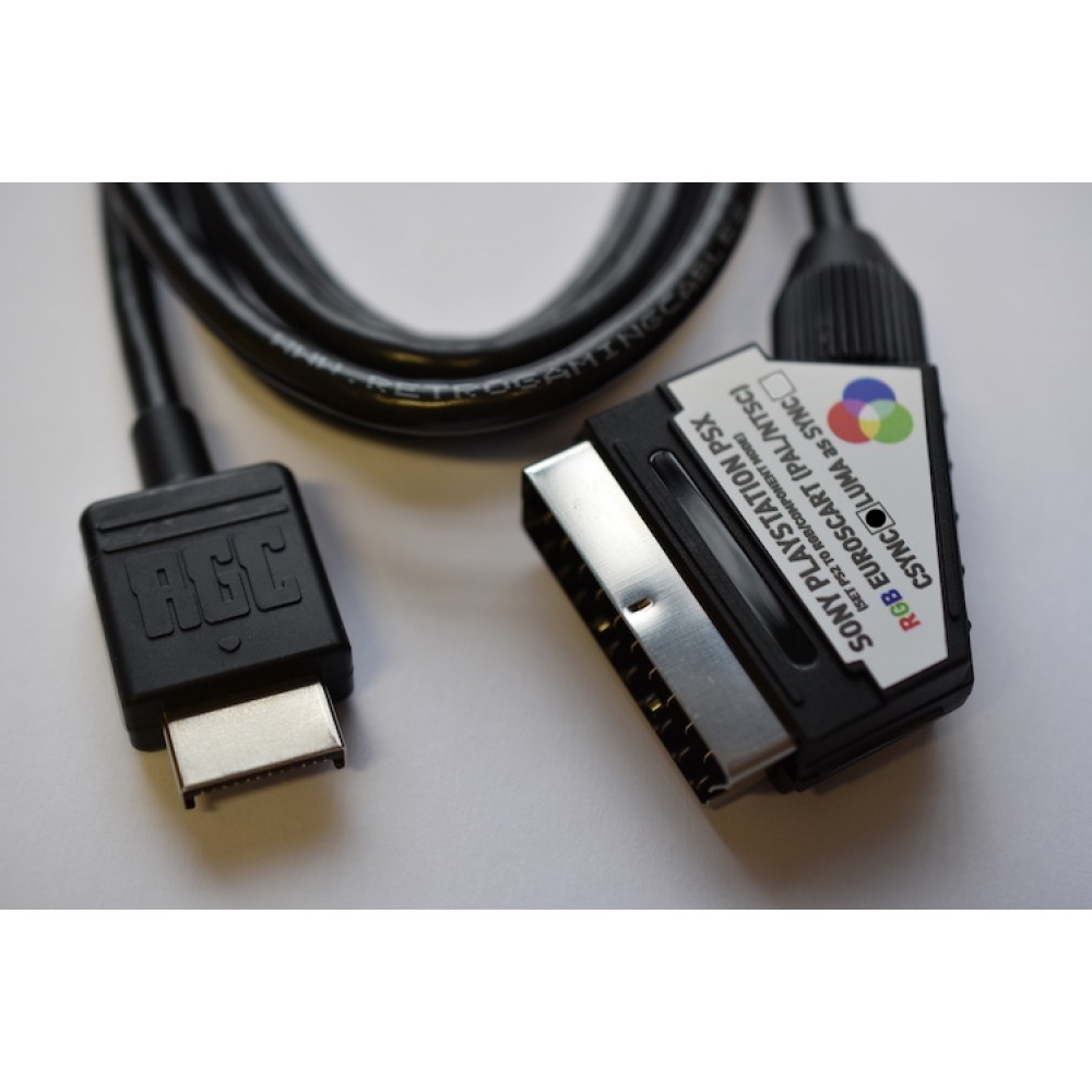 Sony Playstation 2 PS2 PSX RGB SCART cable
